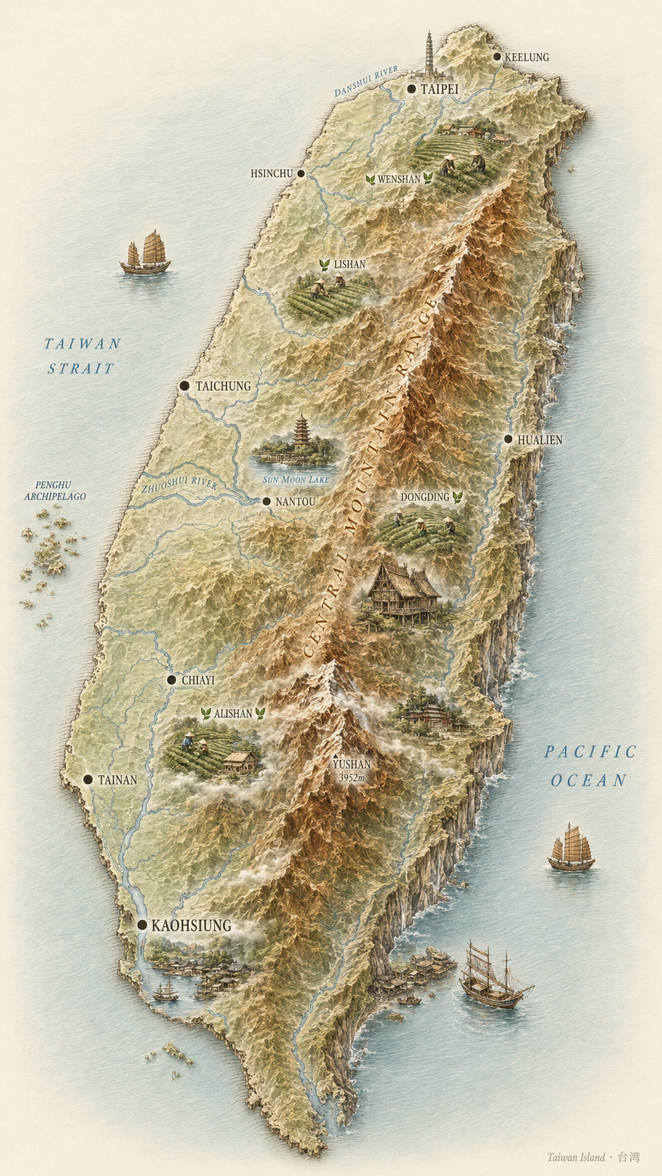 Тайвань editorial map